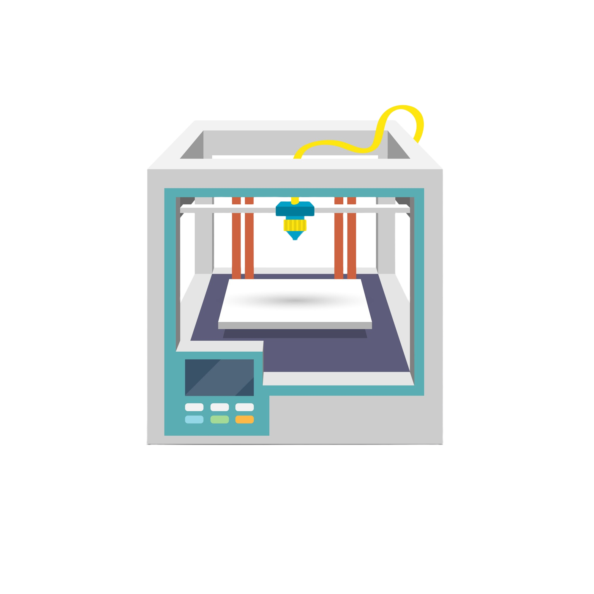 3d printer image in about section